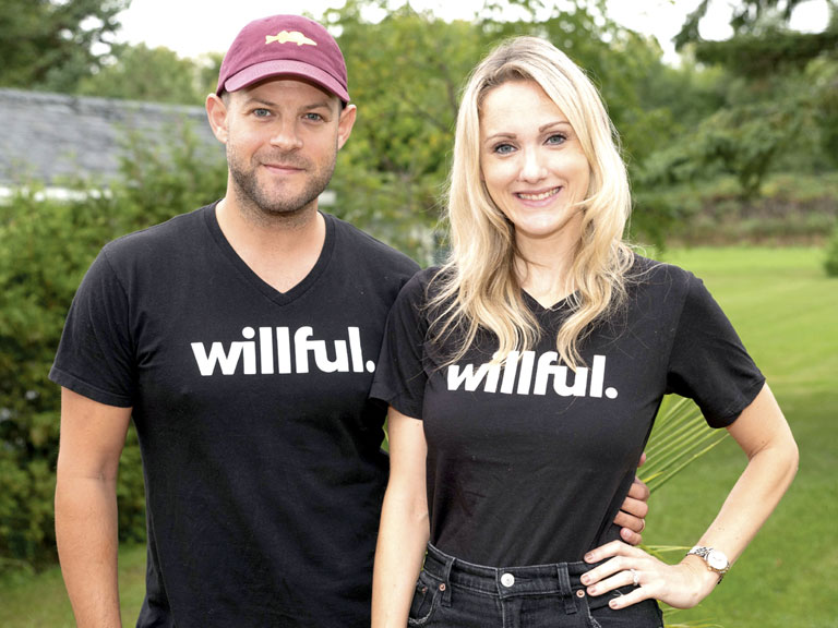 Willful co-founders Erin Bury and Kevin Oulds